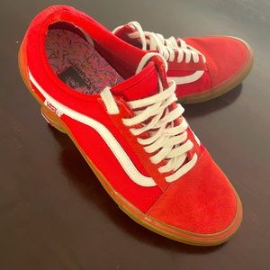 Vans “Old Skool” Formula Red Gum Skate Shoes